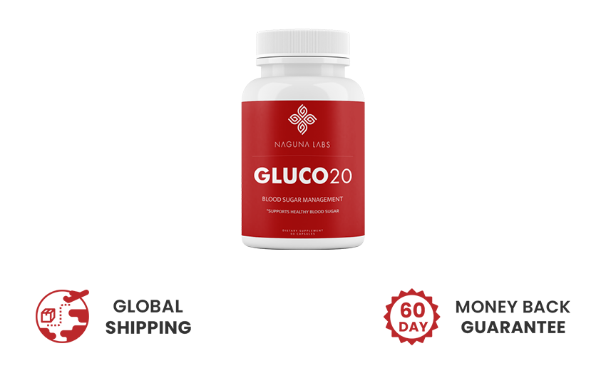 1 Bottle of Gluco20